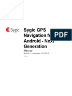 Manual Sygic GPS