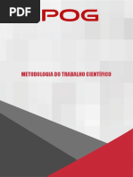 Livro Didático - Metodologia Do Trabalho Cientifico