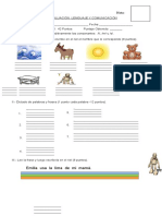 2 Prueba Consonantes M L S 1º Básico