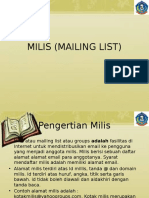 Milis (Mailing List)