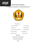 Analisa Perbandingan Laporan Keuangan PT Ultrajaya Milk 