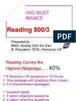 MUET Reading Tips