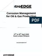 Corrosion Management For Oil & Gas Production