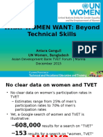 WHAT WOMEN WANT: Beyond Technical Skills by Antara Ganguli
