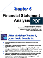 Ch06 Financial Statement Analysis