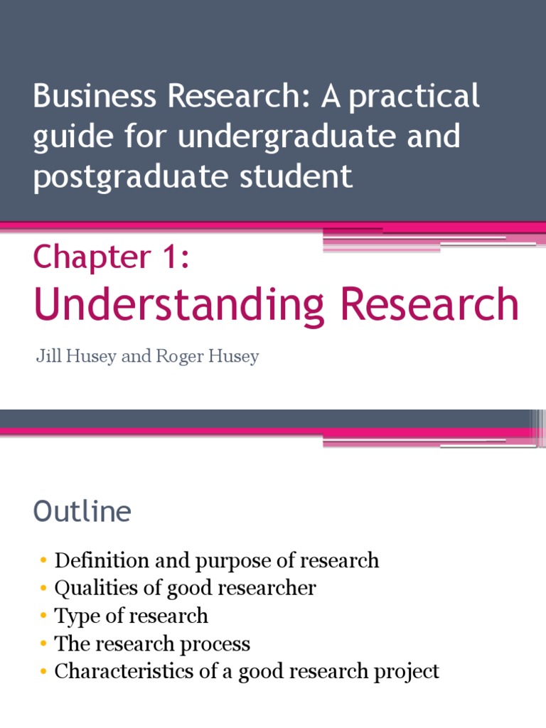 Chapter 1 Understanding Research | PDF | Quantitative Research | Hypothesis
