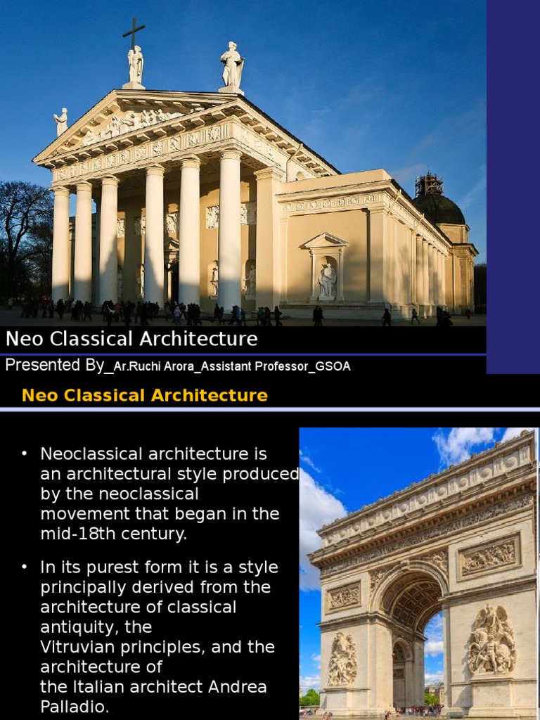 Overview of Neoclassical Architecture | PDF
