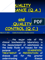 QC in Clinical Laboratories