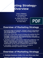 Marketing Strategy-Overview