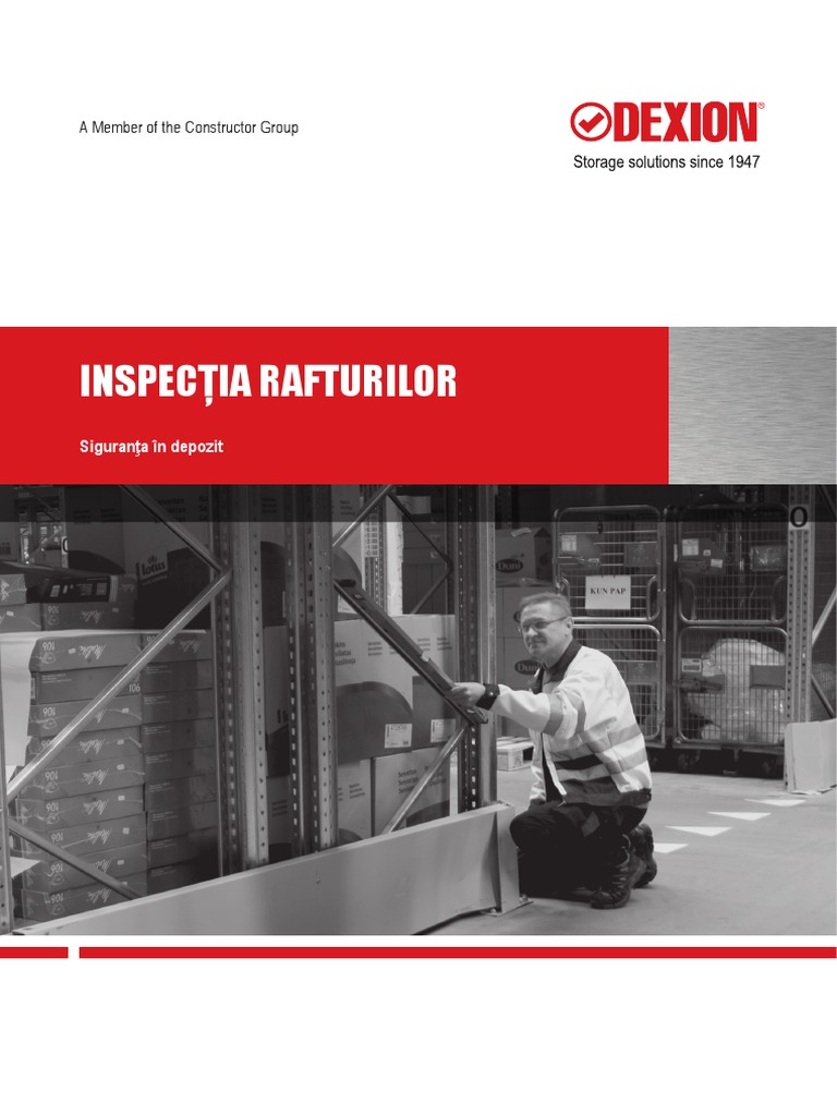 Inspectia Rafturilor Dexion | PDF