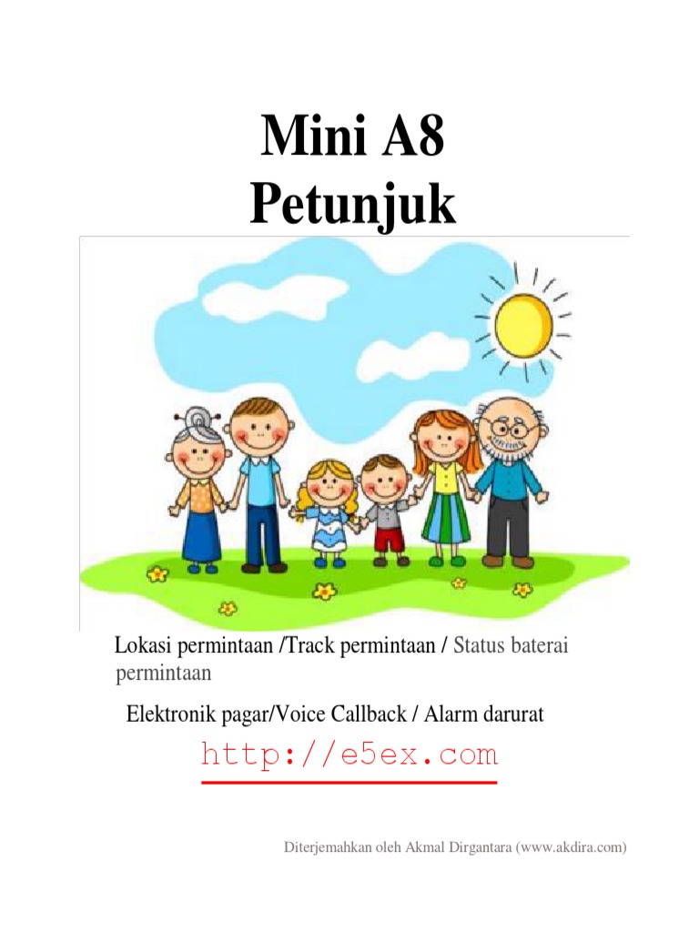 Panduan Penggunaan Mini A8 Dalam Bahasa Indonesia