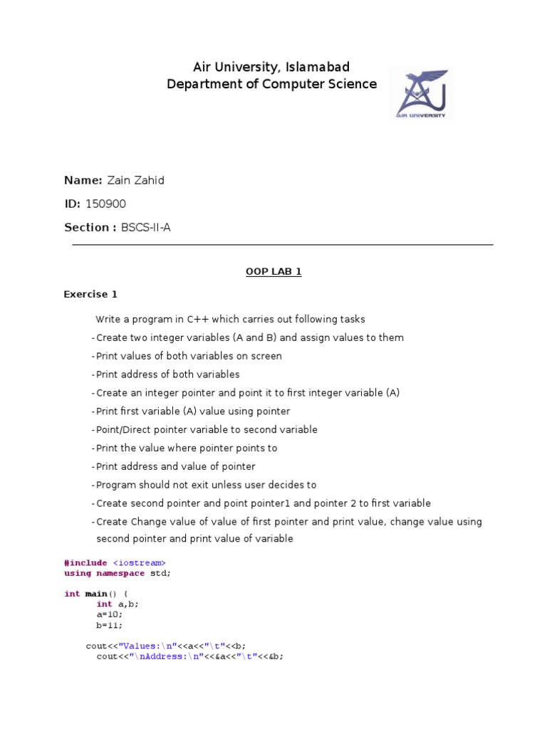 C++ Programming Exercises for Beginners | PDF | Integer (Computer ...