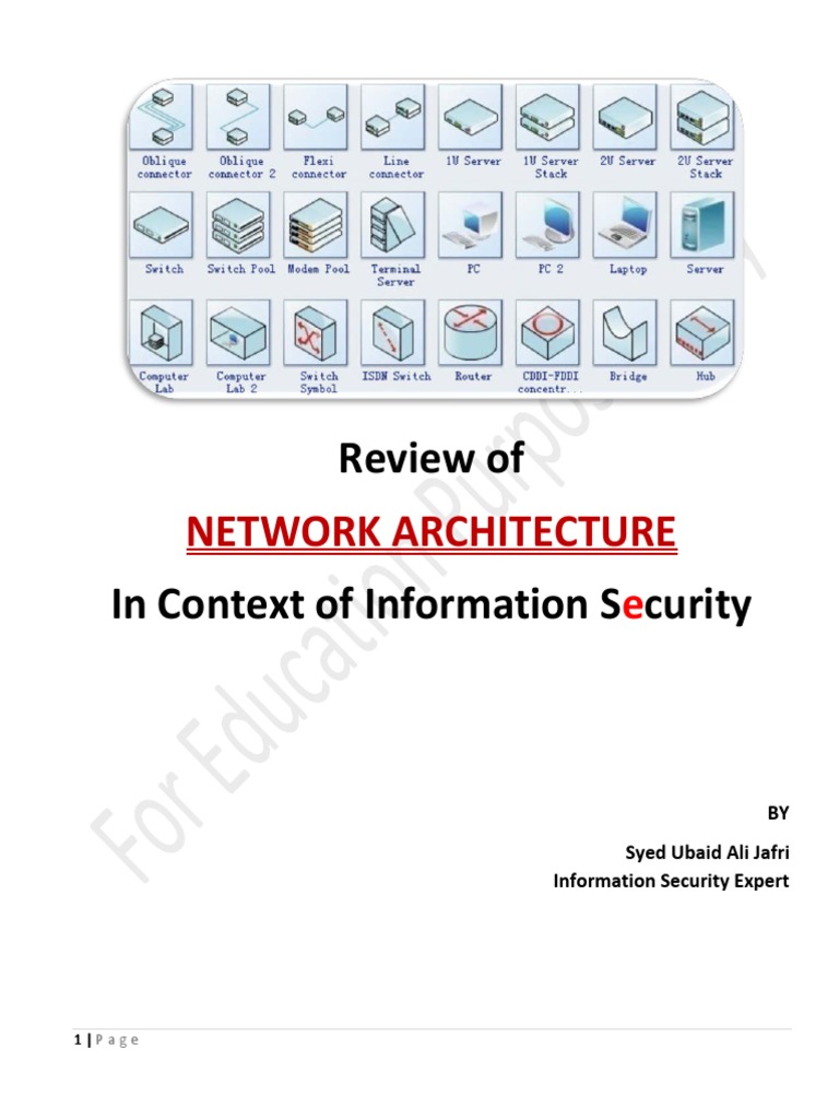 Network Architecture Security Review | PDF | Firewall (Computing ...