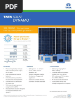 Tata Solar Dynamo ..solar panel