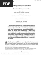 Download MEM Gyros for Space Applications by Hongraekim SN30648873 doc pdf