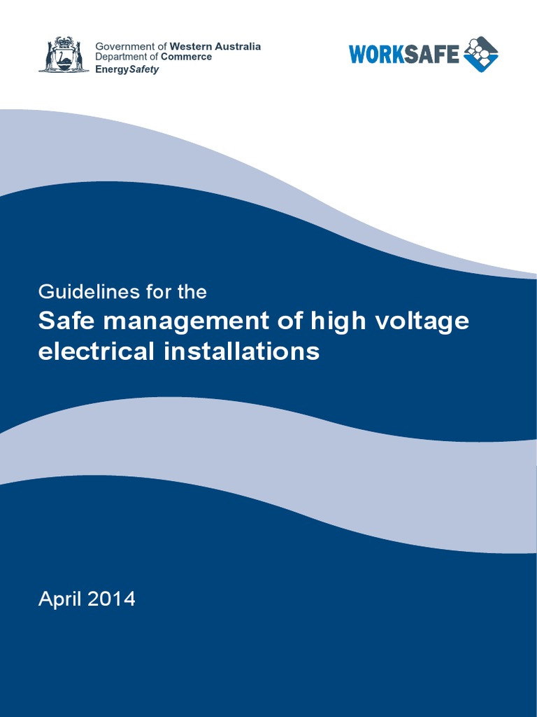 High Voltage Electrical Safety Guidelines | PDF | High Voltage | Safety