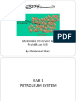 Mekanika Reservoir & Praktikum AIB