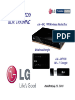 LG Wireless Media Box Training Manual