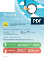 Visionet's Award Winning BPO Services - Business Process Outsourcing