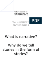 Narrative Lecture