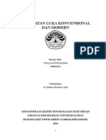 Download Referat - Perawatan Luka Konvensional Dan Modern by Stella Putri Wanda SN306502860 doc pdf