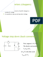 DC-DC Converters (Choppers)