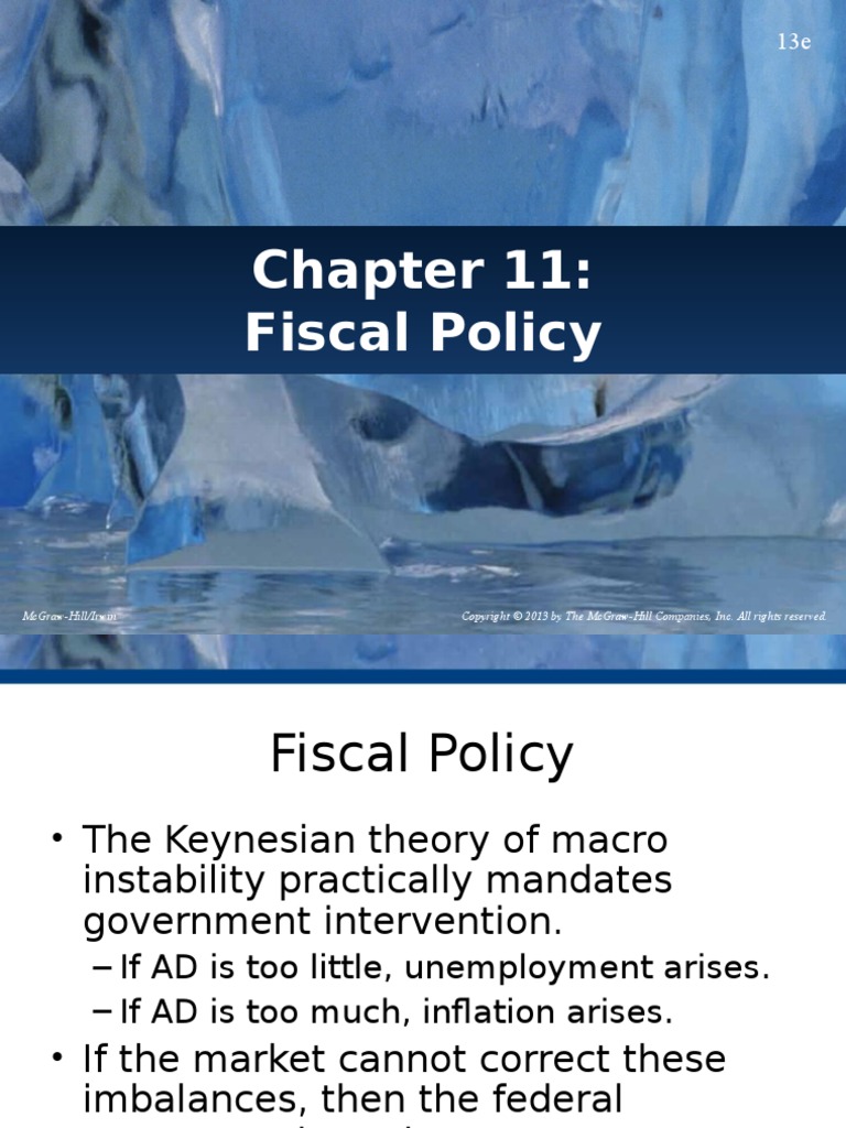 Econ 202: Chapter 11 | PDF | Fiscal Multiplier | Fiscal Policy