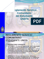 Reglamento Serv Com Unefa