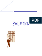 Evaluation