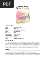 Download Resensi Novel Spring in London by RahmaNiaty SN306515901 doc pdf
