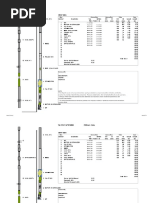Free Wellbore Schematic Excel Template