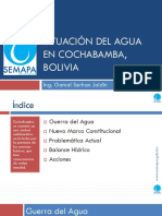 Situación Del Agua en Cochabamba