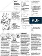 (Para Papá y Mamá) Examen de La Escuela de La Fe