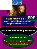 Lorenzo Peña: La Superación de Las Contradicciones en La Lógica Dialéctica