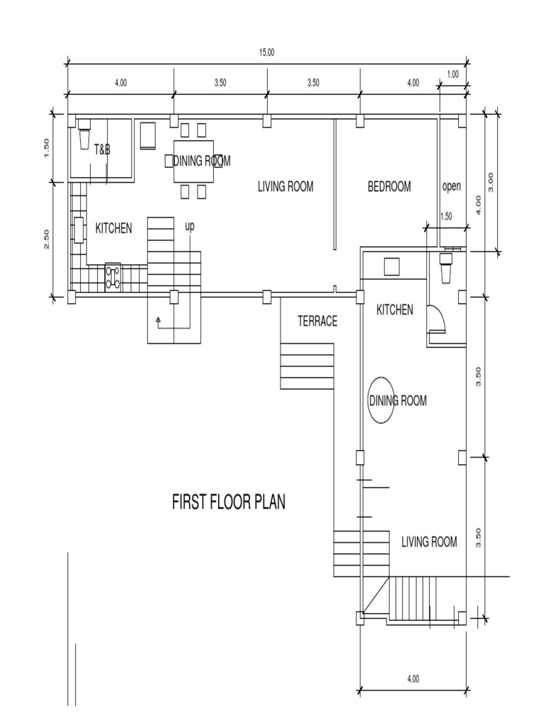 First Floor Plan Layout Details | PDF