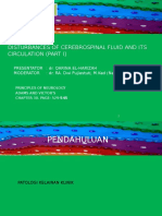 disturbances of Cerebrospinal Fluid and Its Circulation