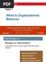 Session 1 - OB Introduction | PDF | Organizational Behavior | Science