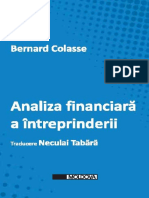 Analiza Financiara a Intreprinderii Bernard