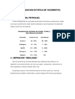 Caracterizacion Estatica de Yacimientos