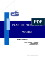 Plan de Mercadeo Minalba