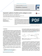 Asymmetric Synthesis of Warfarin and Its Analogues on Water