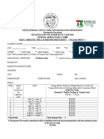 2016 Young Adult Registration Form