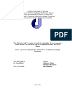 Divayeruza Mendoza, Tereza Solorzano, Lourdes Perez, Proyecto Tesis Enfermeria CULTCA