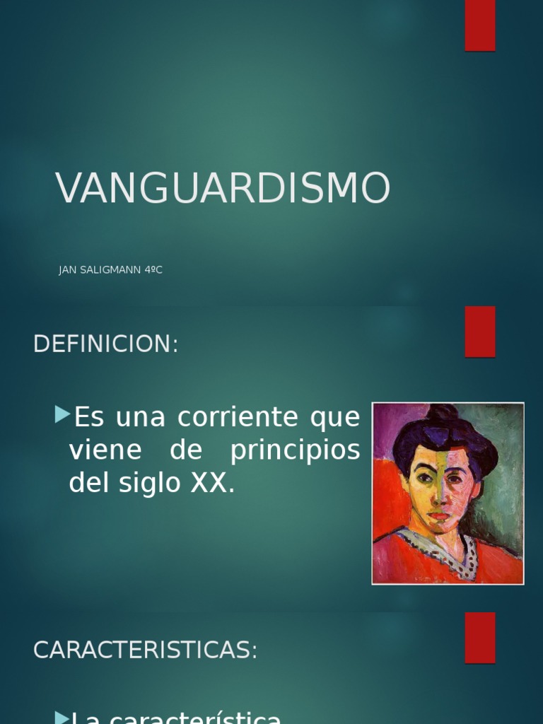 Vanguardismo Diapositivas | PDF