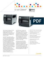 Zebra Zt400 Datenblatt De