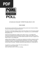 Download Fox Business News Poll Wisconsin 3-31-16 by The Conservative Treehouse SN306570581 doc pdf