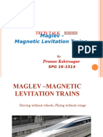 Maglev - Magnetic Levitation Trains: Tech-Talk