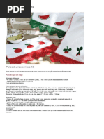 Panos de Prato Com Crochê