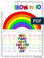 rainbow facts to 10