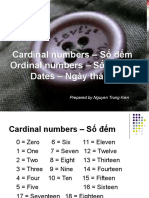Unit 1b-Cardinal Ordinal and Dates
